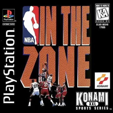 NBA in the Zone (US) box cover front